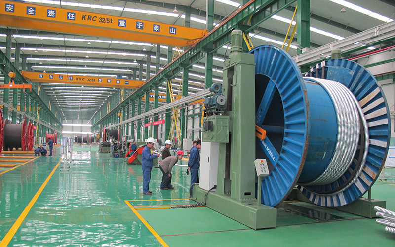 Wuxi Hengtai Cable Machinery Manufacture Co., Ltd สายการผลิตของผู้ผลิต