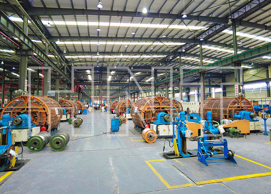 1+6+12+18+24/630 เครื่องพันเกลียวแบบแข็งสำหรับลวดอลูมิเนียมหรือทองแดง