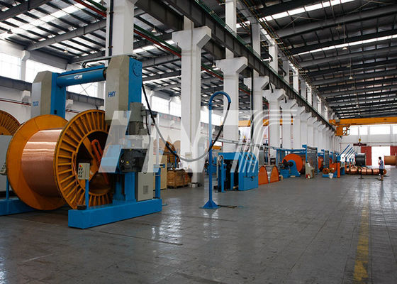 เครื่องพันเกลียวแบบแข็งพร้อมระบบโหลดแบทช์อัตโนมัติและการล็อกพินเทิลอัตโนมัติ ระบบควบคุมความตึงอัตโนมัติ